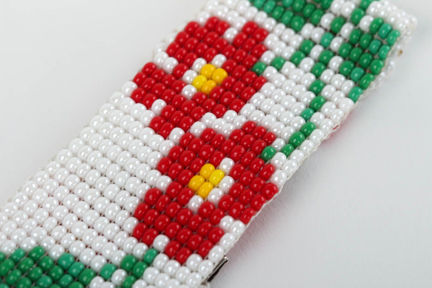 Stylish handmade wrist bracelet woven bead bracelet beaded bracelet designs photo 2