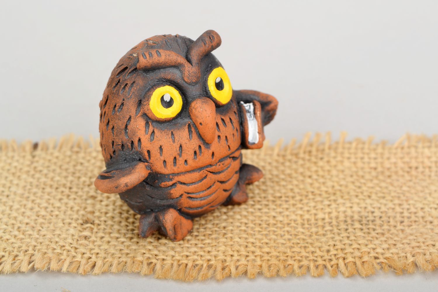 Figurine Eagle-Owl photo 1