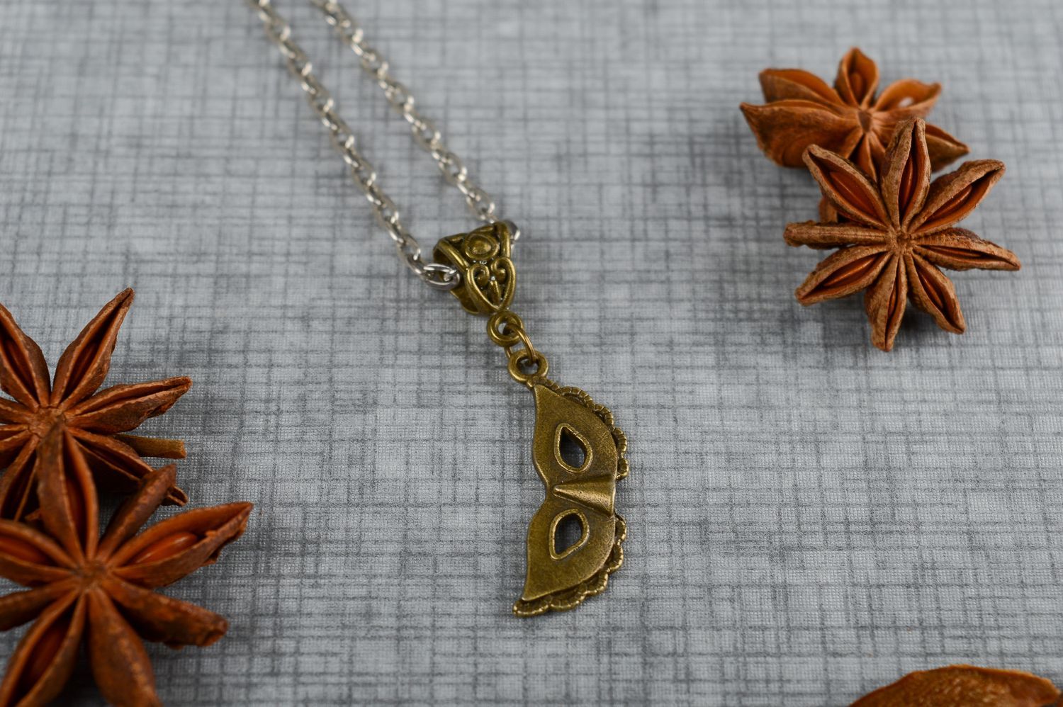 Handmade trendy pendant metal jewelry metal pendant stylish gift for friend photo 1