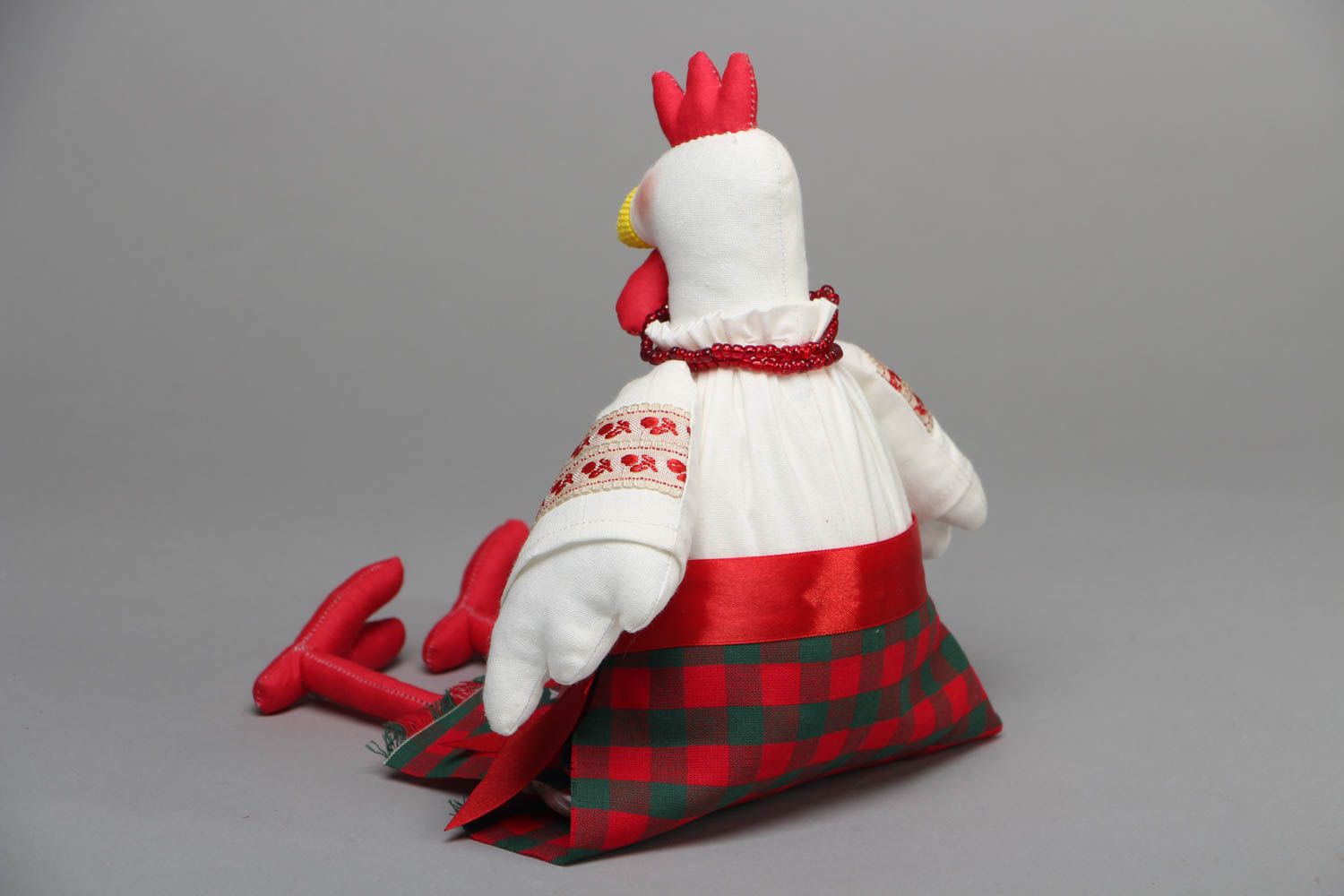 Мягкая игрушка текстильная Курица фото 3