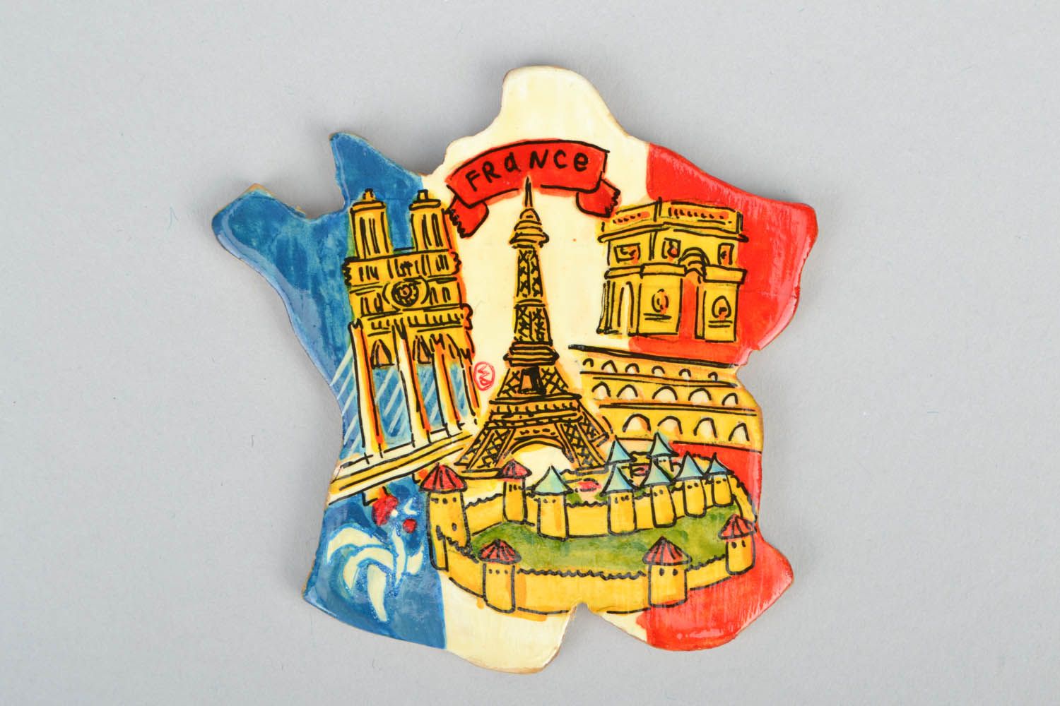 Magnet frigo artisanal Tour Eiffel photo 3