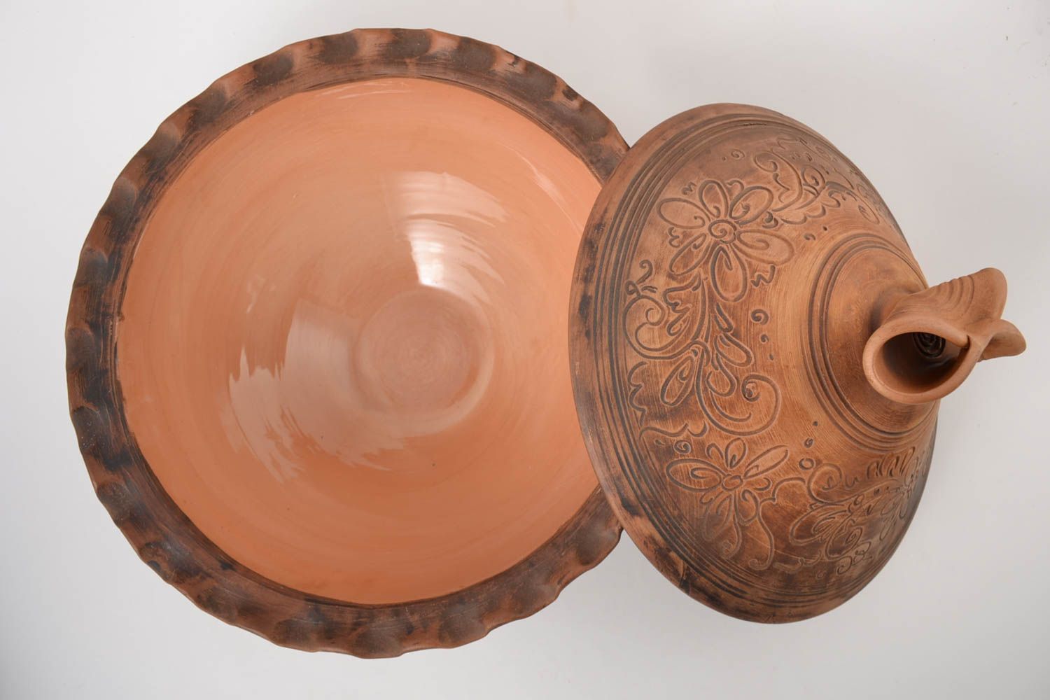 Pote de barro para cocina cerámica artesanal original elemento decorativo 4 l foto 3