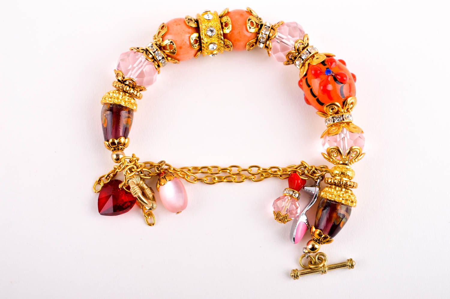 Handmade bracelet with natural stones designer stone jewelry fashion jewelry photo 4