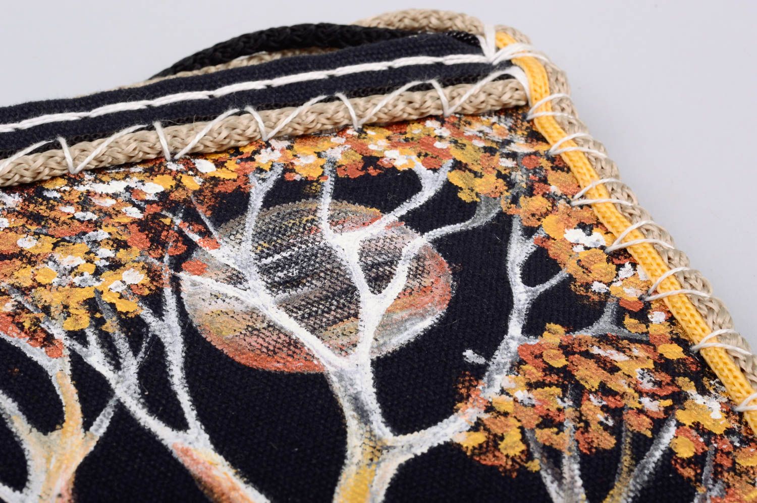 Tarpaulin fabric purse designer shoulder bag for women stylish bag with handle photo 4
