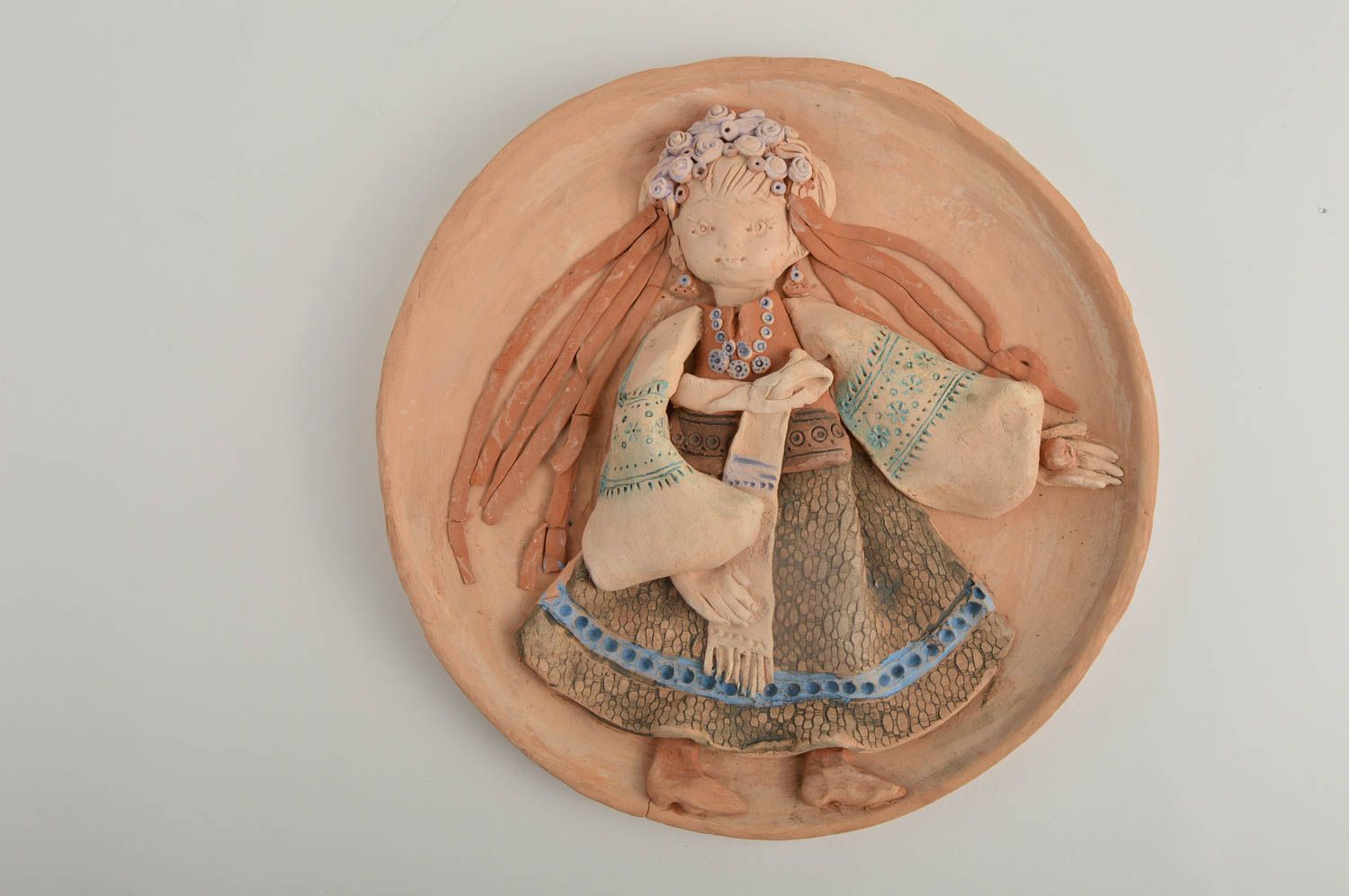 Hanmade Souvenir Teller Deko Wohnzimmer kreative Geschenkidee Keramik Deko foto 2