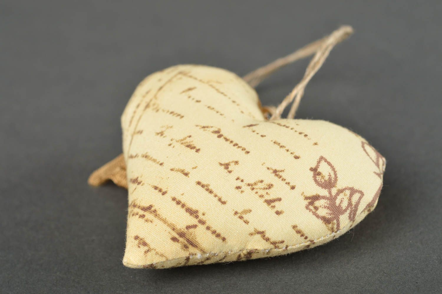 Corazón decorativo hecho a mano decoración de interior regalo original foto 5