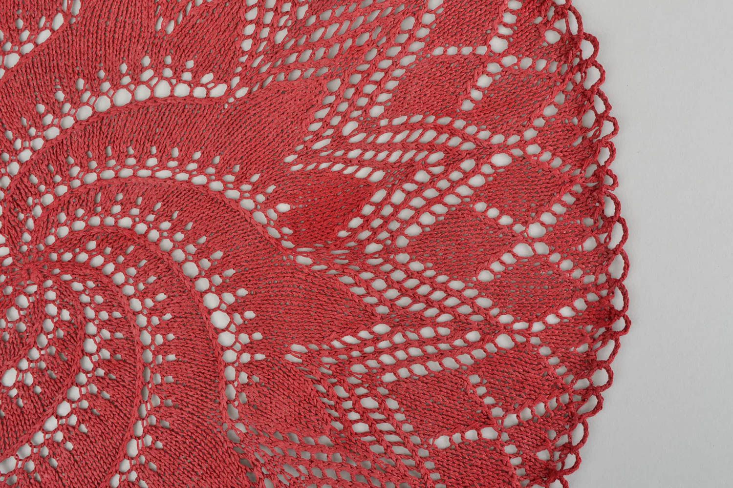 Handmade fabric napkin knitted napkin for table home textiles decor ideas photo 4