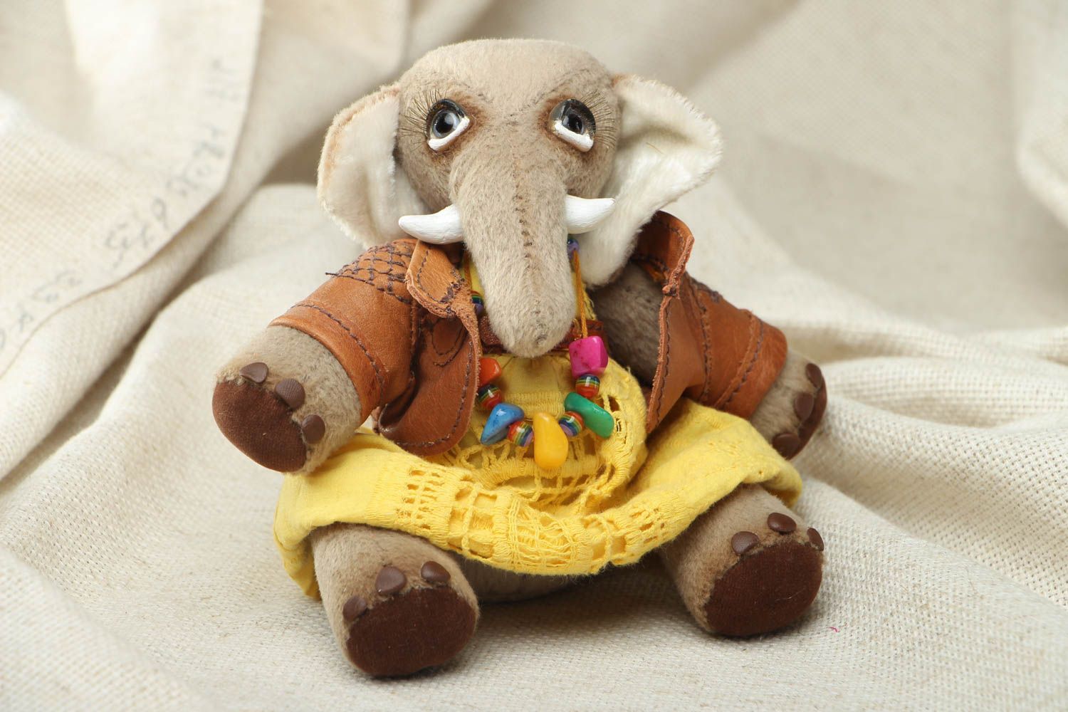 Designer fur toy Elephant photo 1