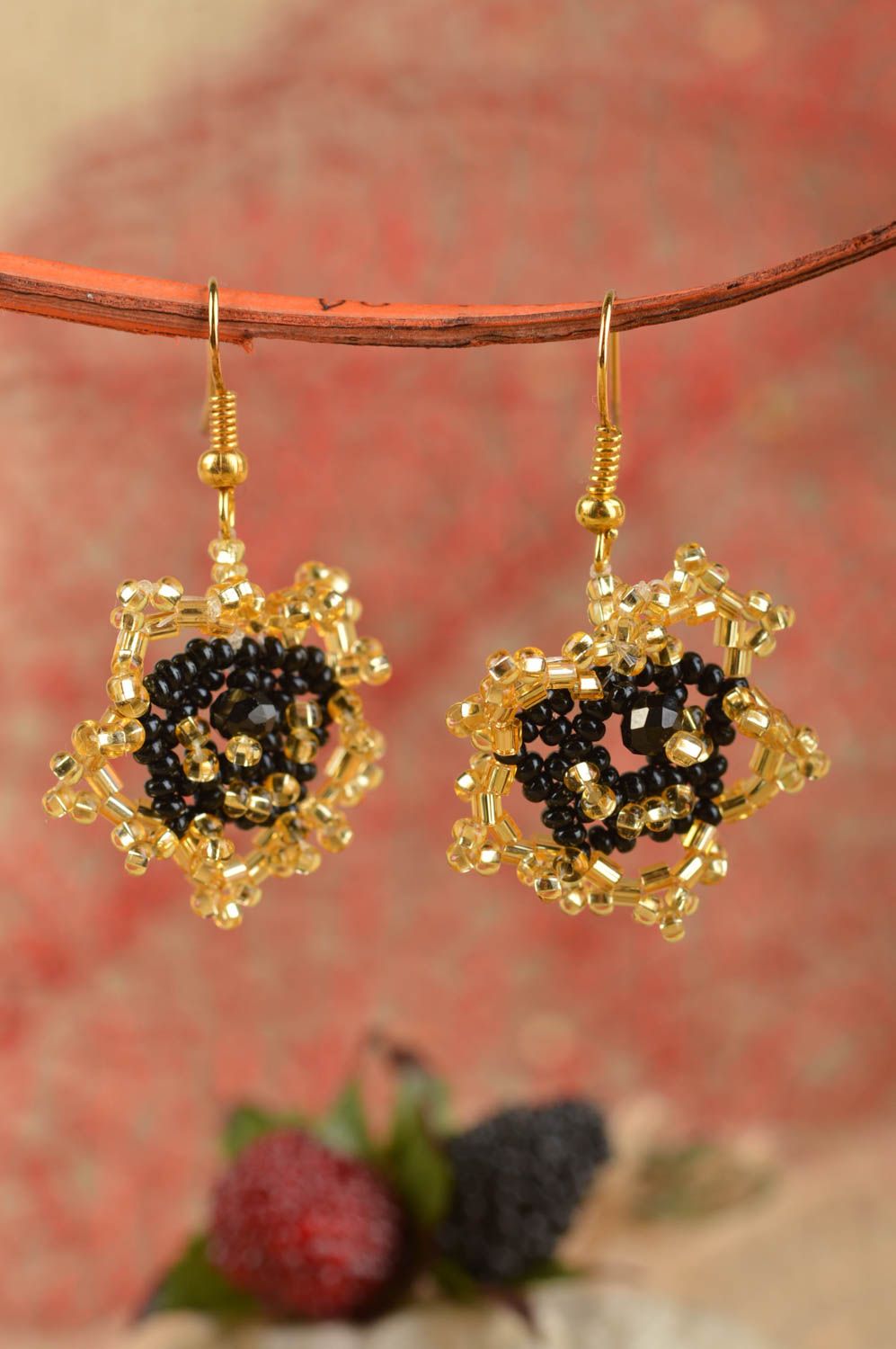 Blumen Ohrringe Juwelier Modeschmuck Handmade Ohrringe Geschenk für Frauen  foto 1