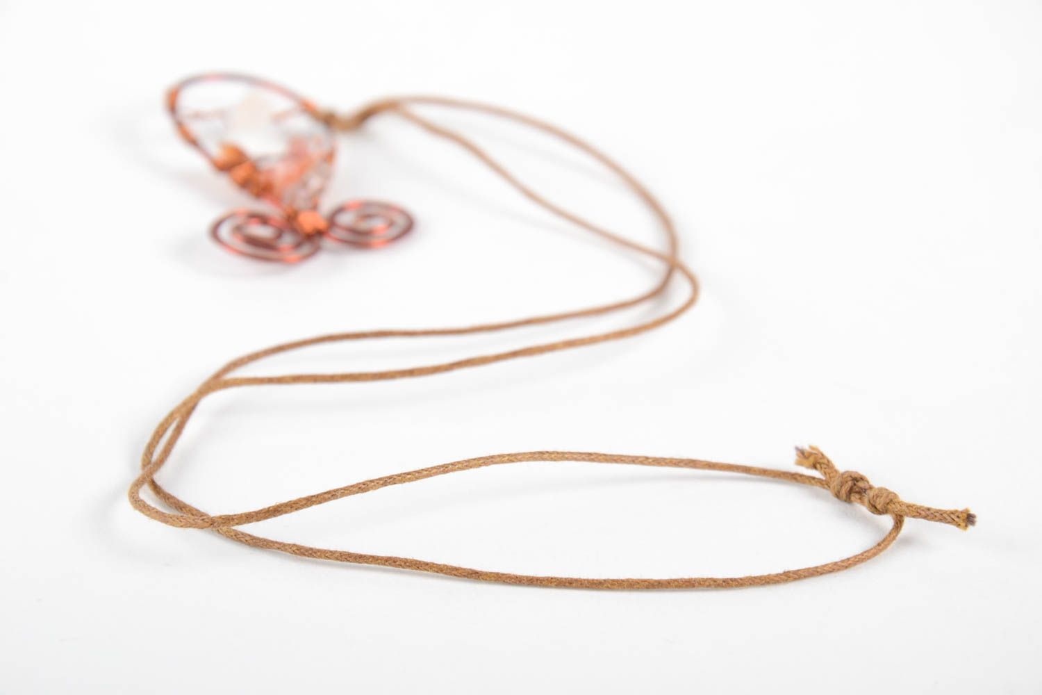Handmade pendant unusual pendant designer accessory copper pendant gift ideas photo 5