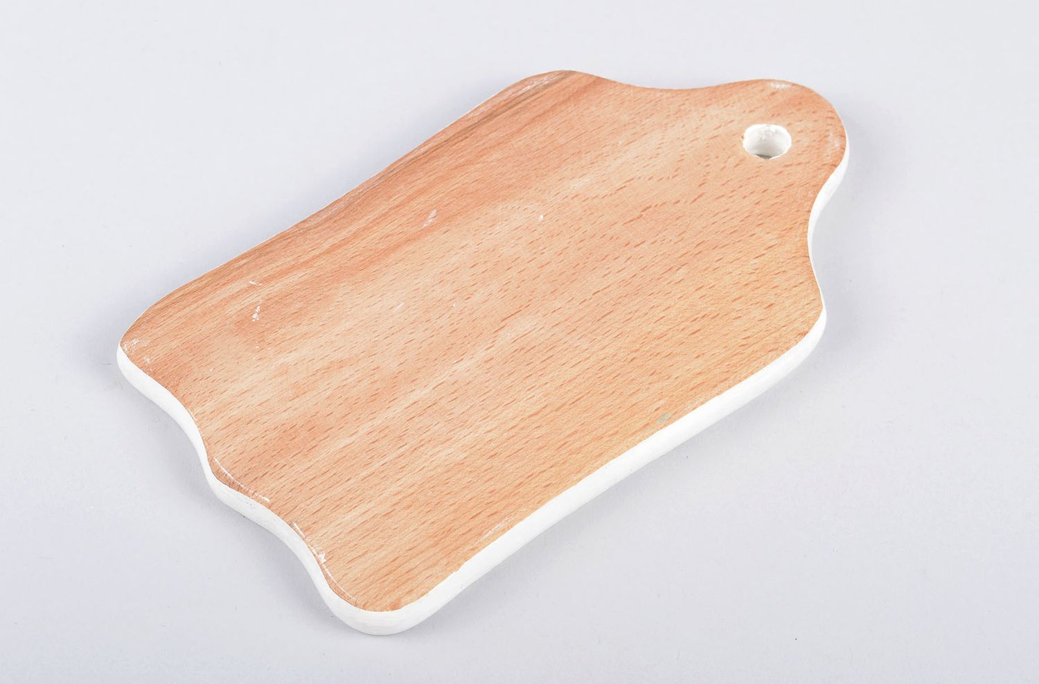 Handmade kitchen decor wooden chopping board cutting board for decorative use  photo 2