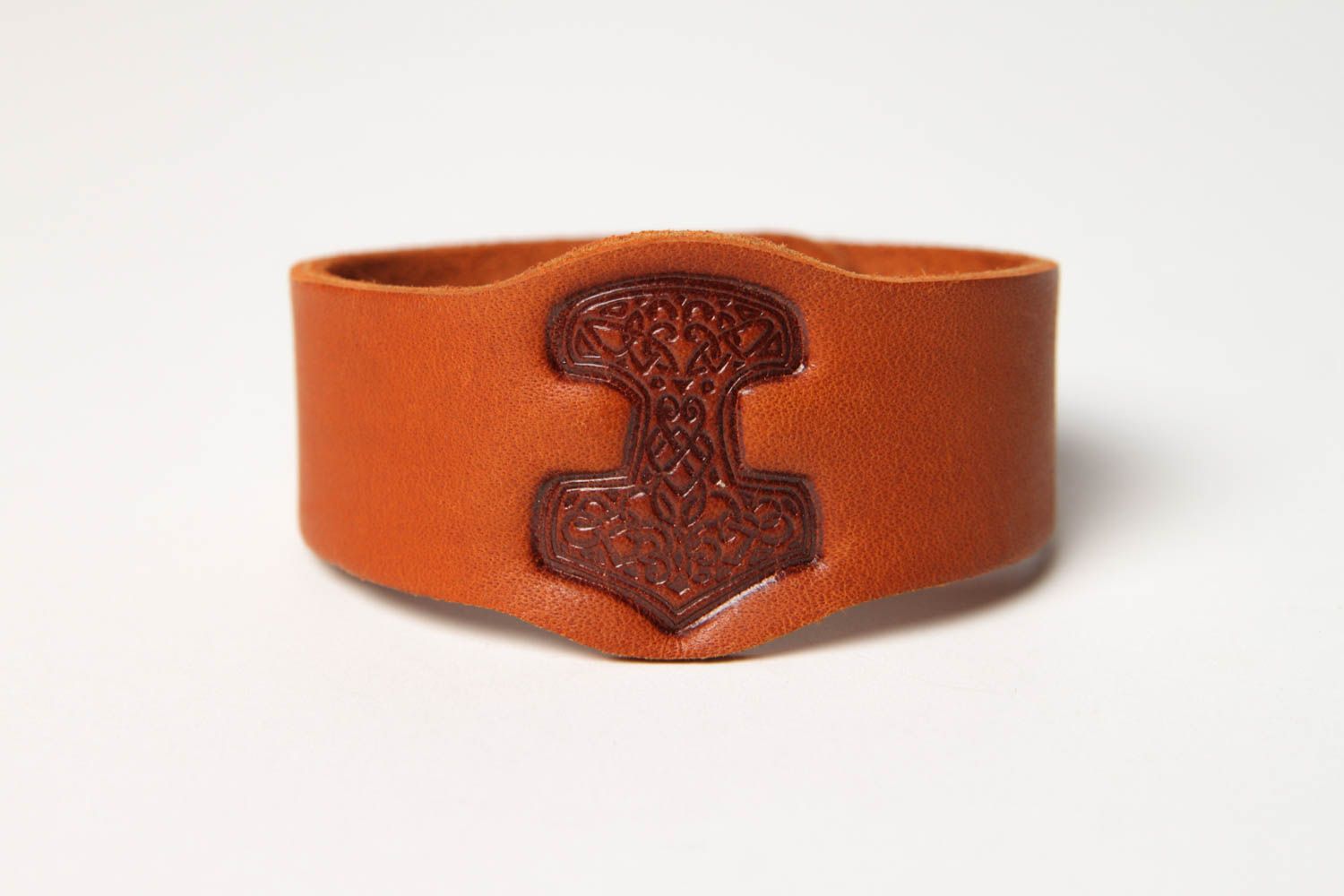 Stylish handmade leather bracelet wrist bracelet designs artisan jewelry photo 2