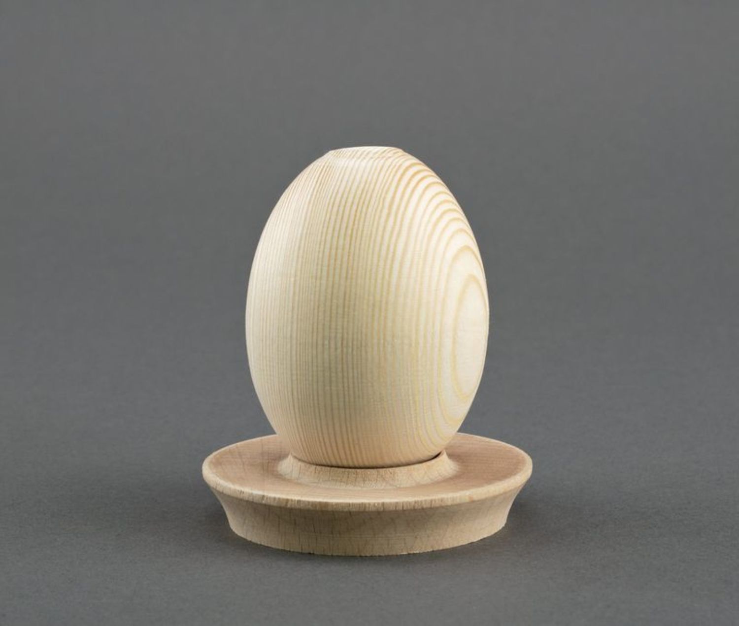 Semilavorato di legno fatto a mano Statuetta uovo di Pasqua Uovo da decorare
 foto 3