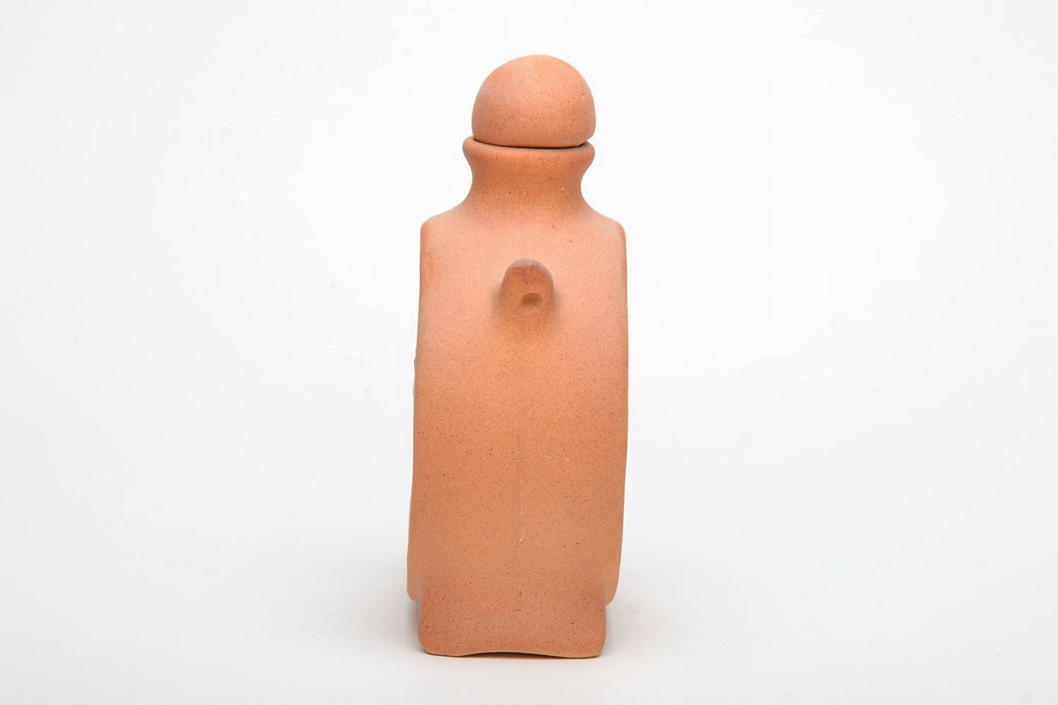 Round ceramic bottle photo 3