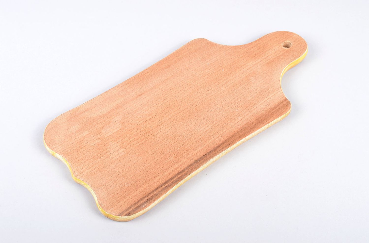 Tabla de madera hecha a mano en decoupage utensilio de cocina regalo original foto 2