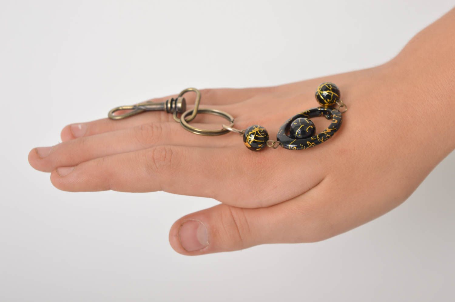 Handmade Schlüssel Anhänger schön Geschenk für Frauen Schlüssel Schmuck stilvoll foto 5