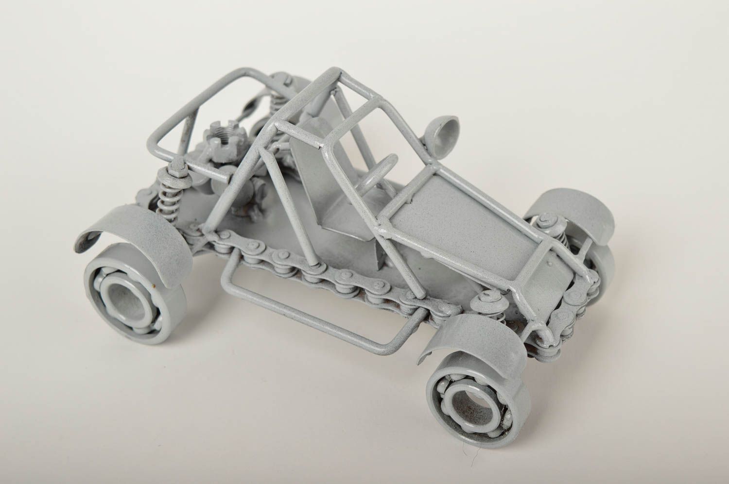 Handmade metal figurine car model metal art for decorative use only gift for him photo 3