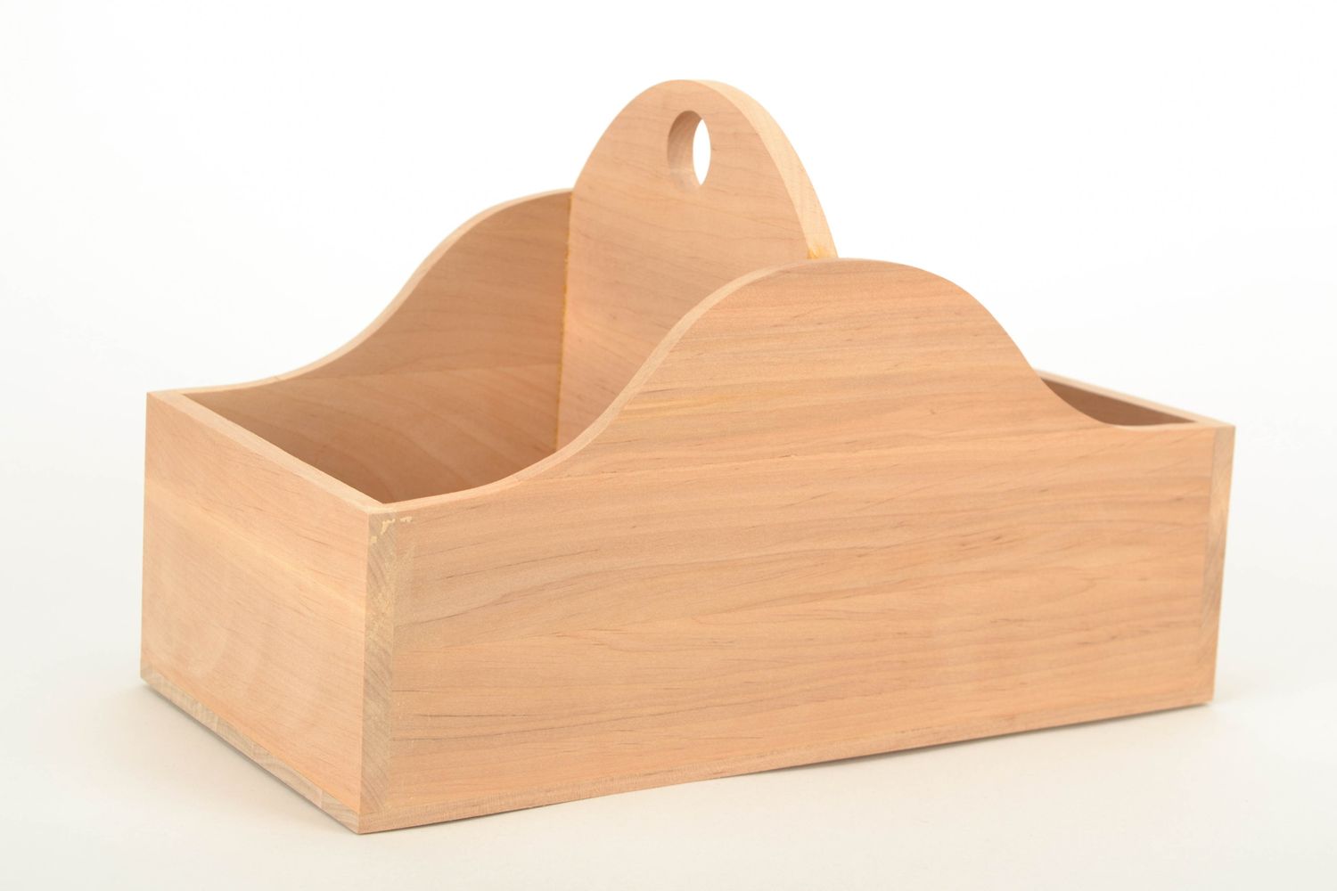 Wooden craft blank Box for spices photo 1