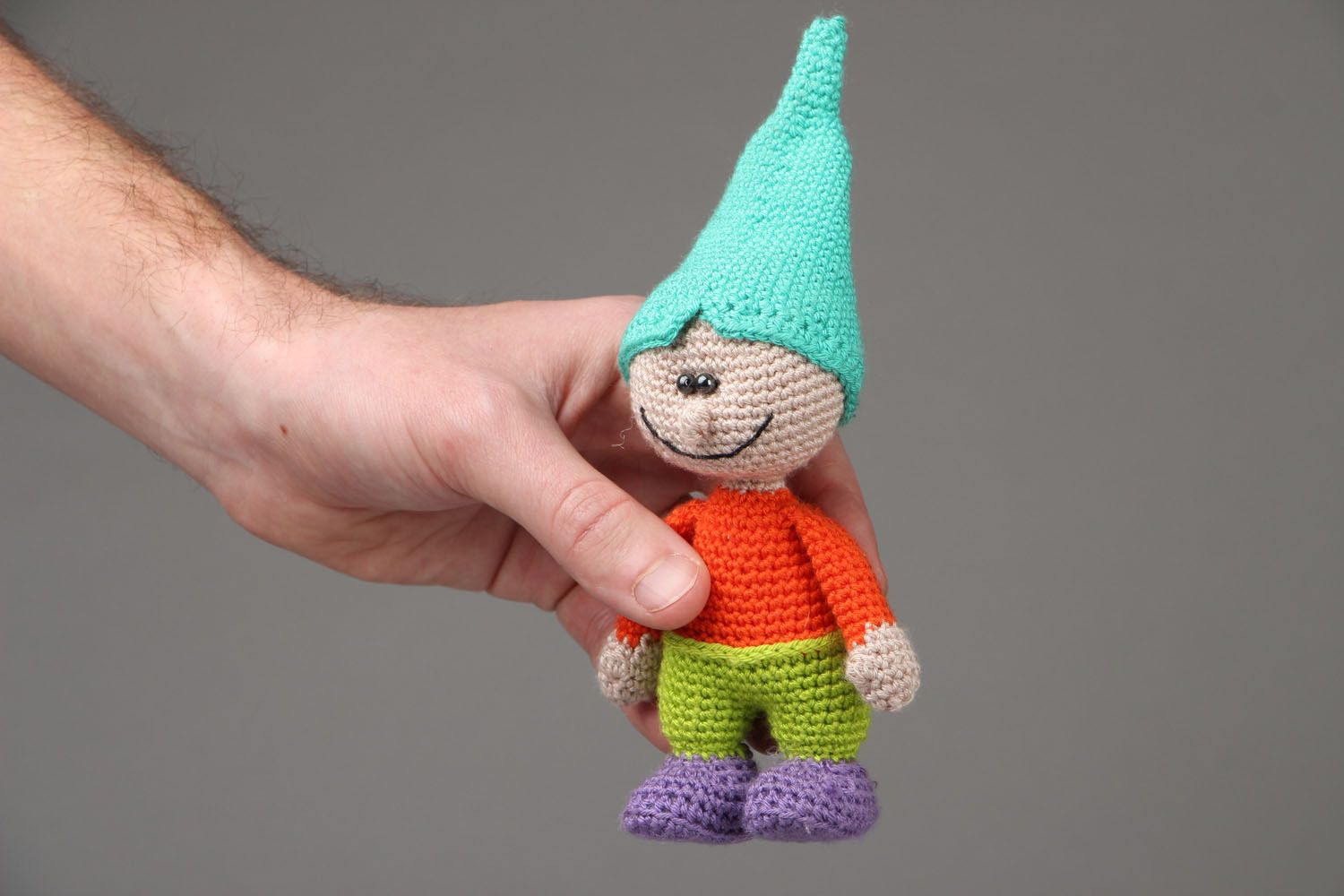 Crochet toy Gnome photo 4