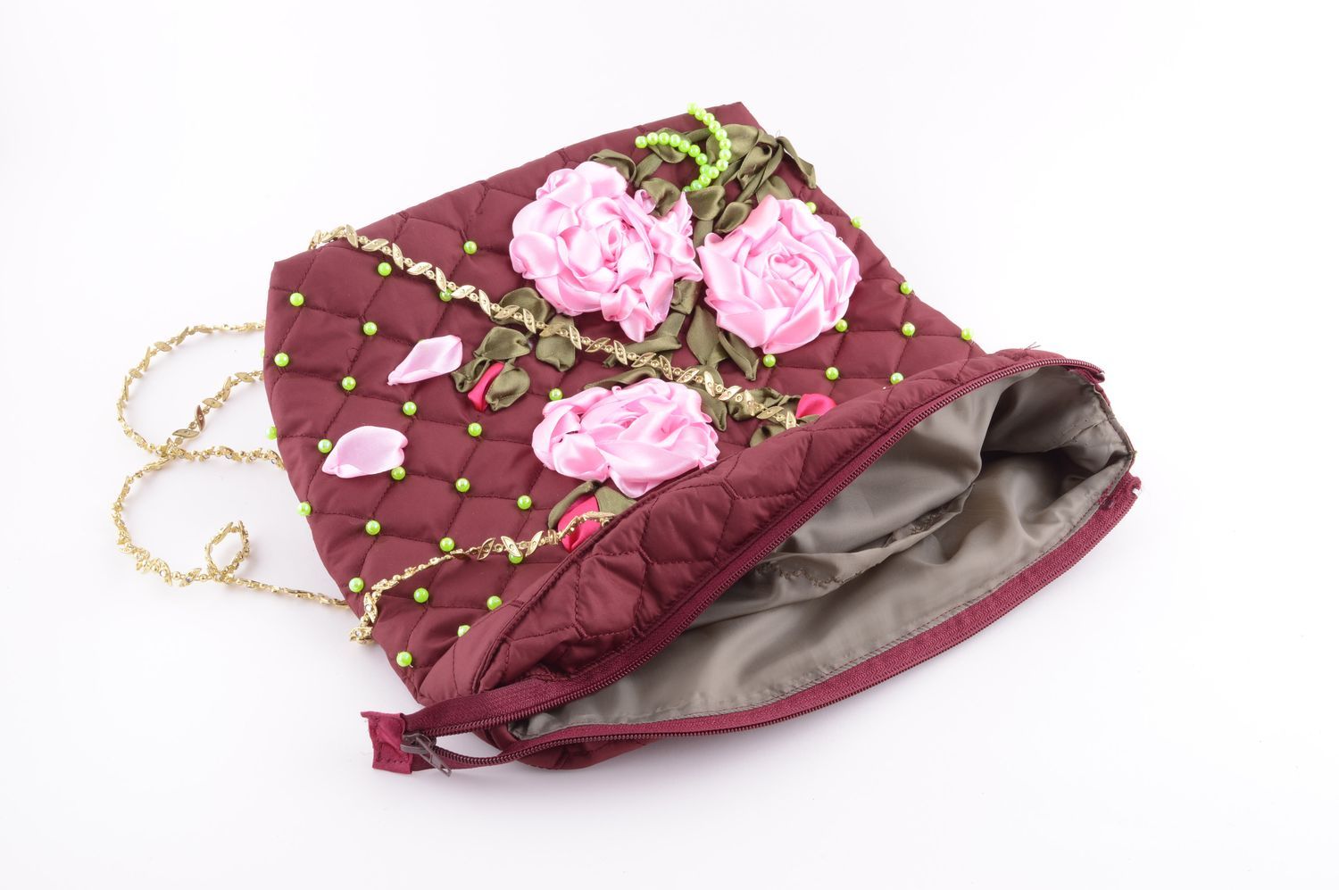 Handmade designer cute bag textile embroidered bag stylish shoulder bag photo 4