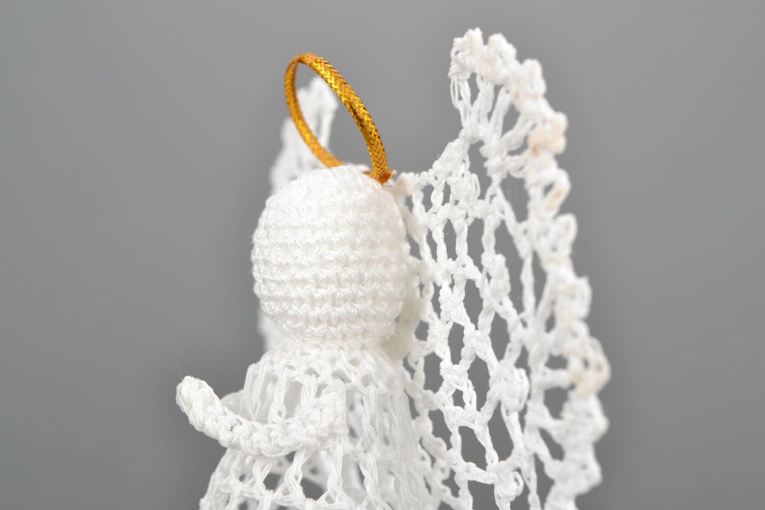 Crocheted New Year's decoration photo 2