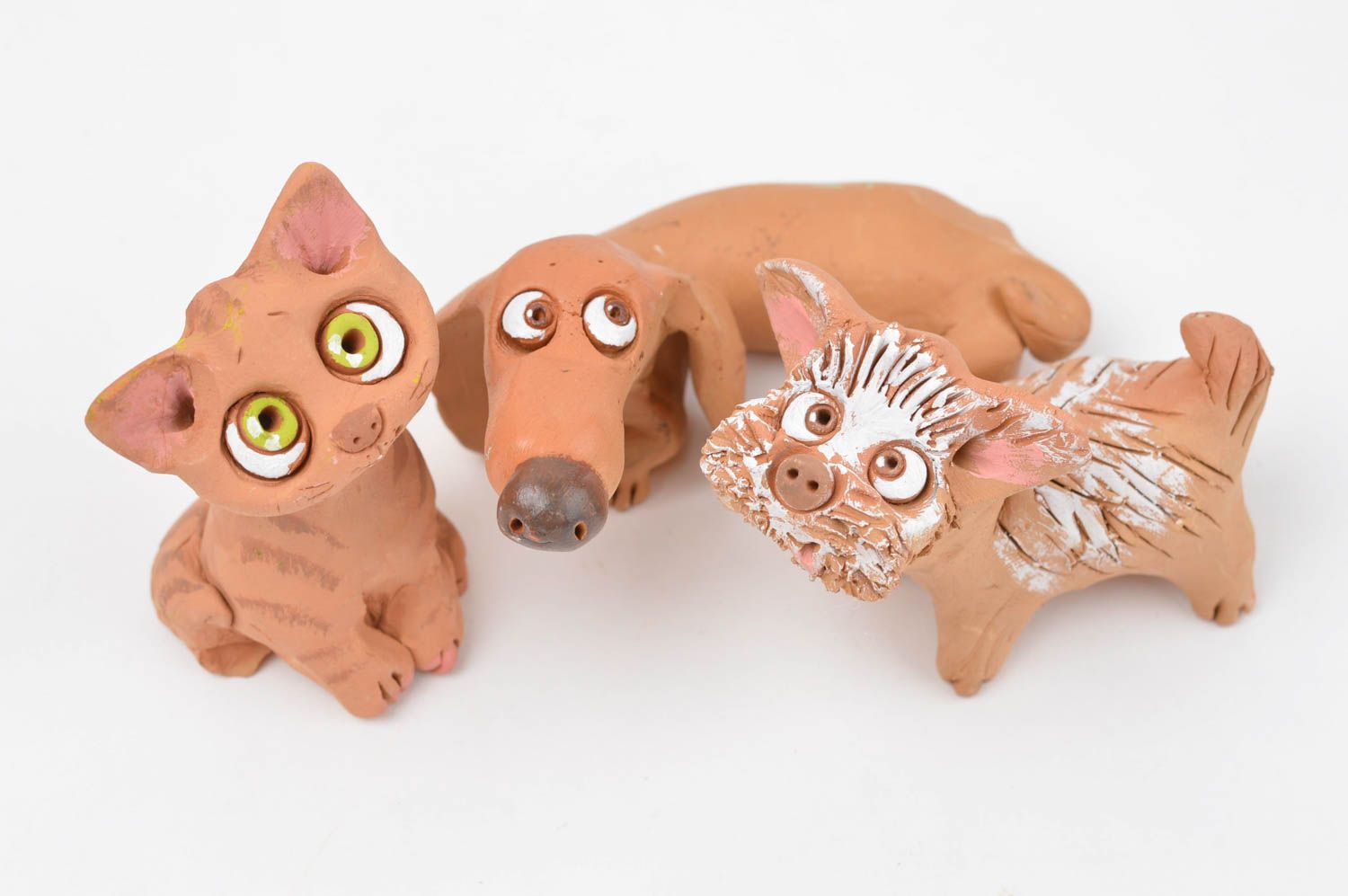 Figuras de animales hechas a mano elementos decorativos souvenirs originales foto 3