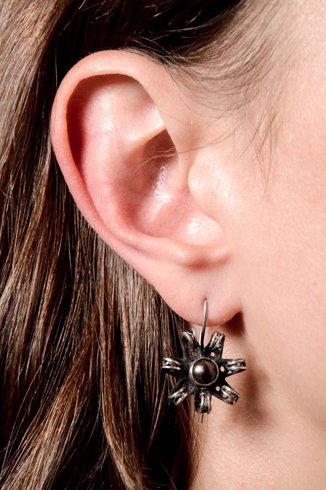 Handmade earrings designer earrings unusual silver earrings gift ideas photo 1
