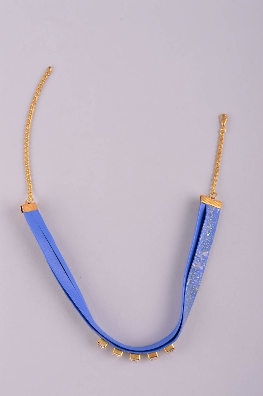 Handmade designer necklace unusual beautiful necklace elegant accessory photo 5