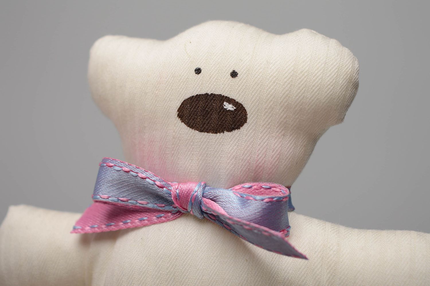 Handmade soft toy Polar Bear photo 3