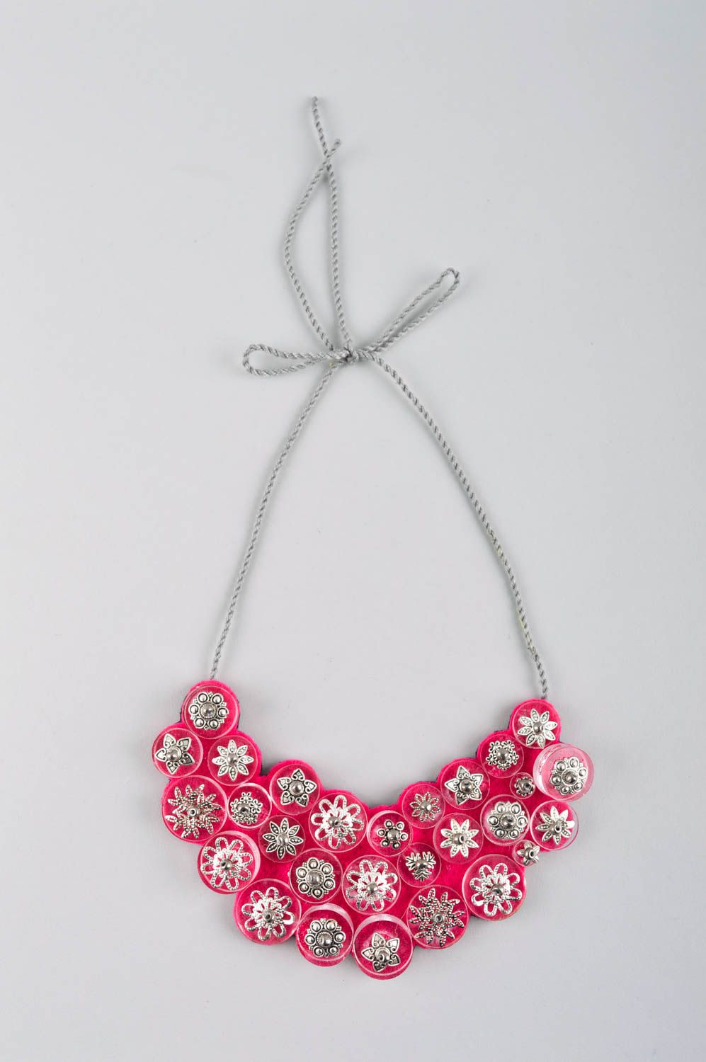 Modeschmuck Collier handmade Halsschmuck für Damen elegant Damen Halskette foto 2