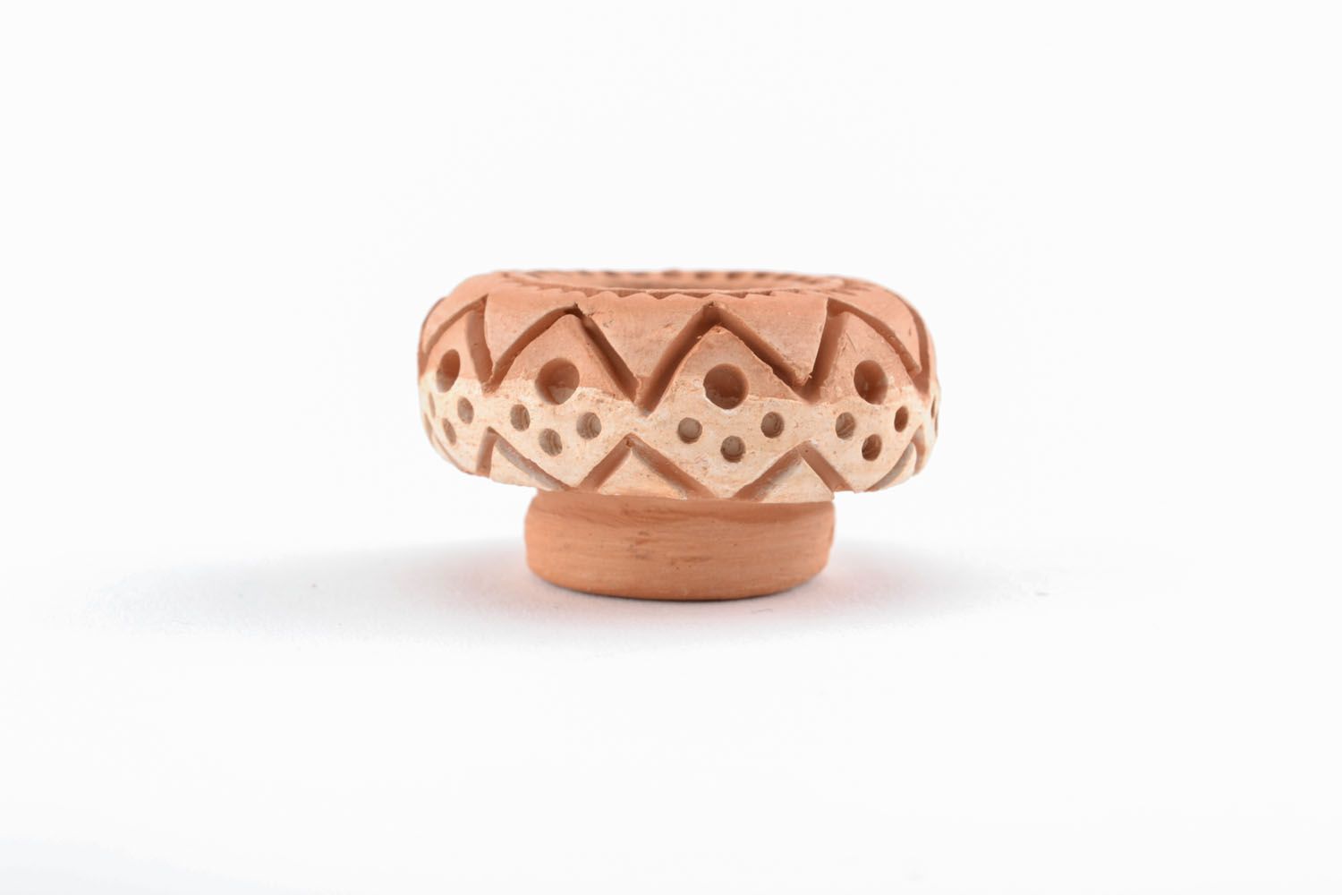 Carved ceramic hookah bowl photo 3