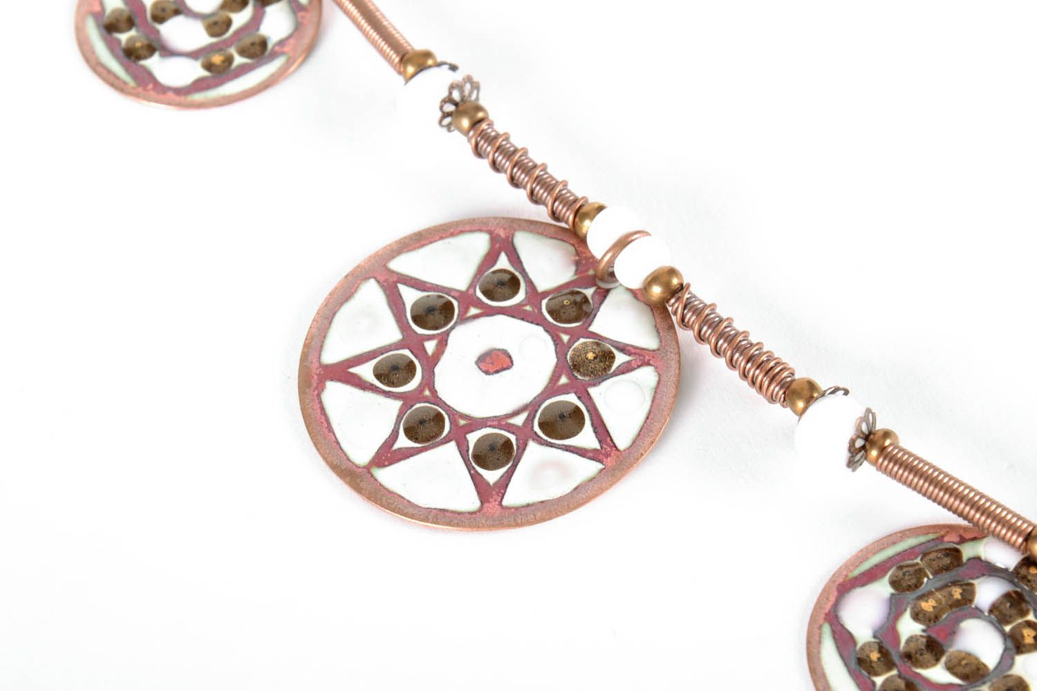 Copper necklace photo 1