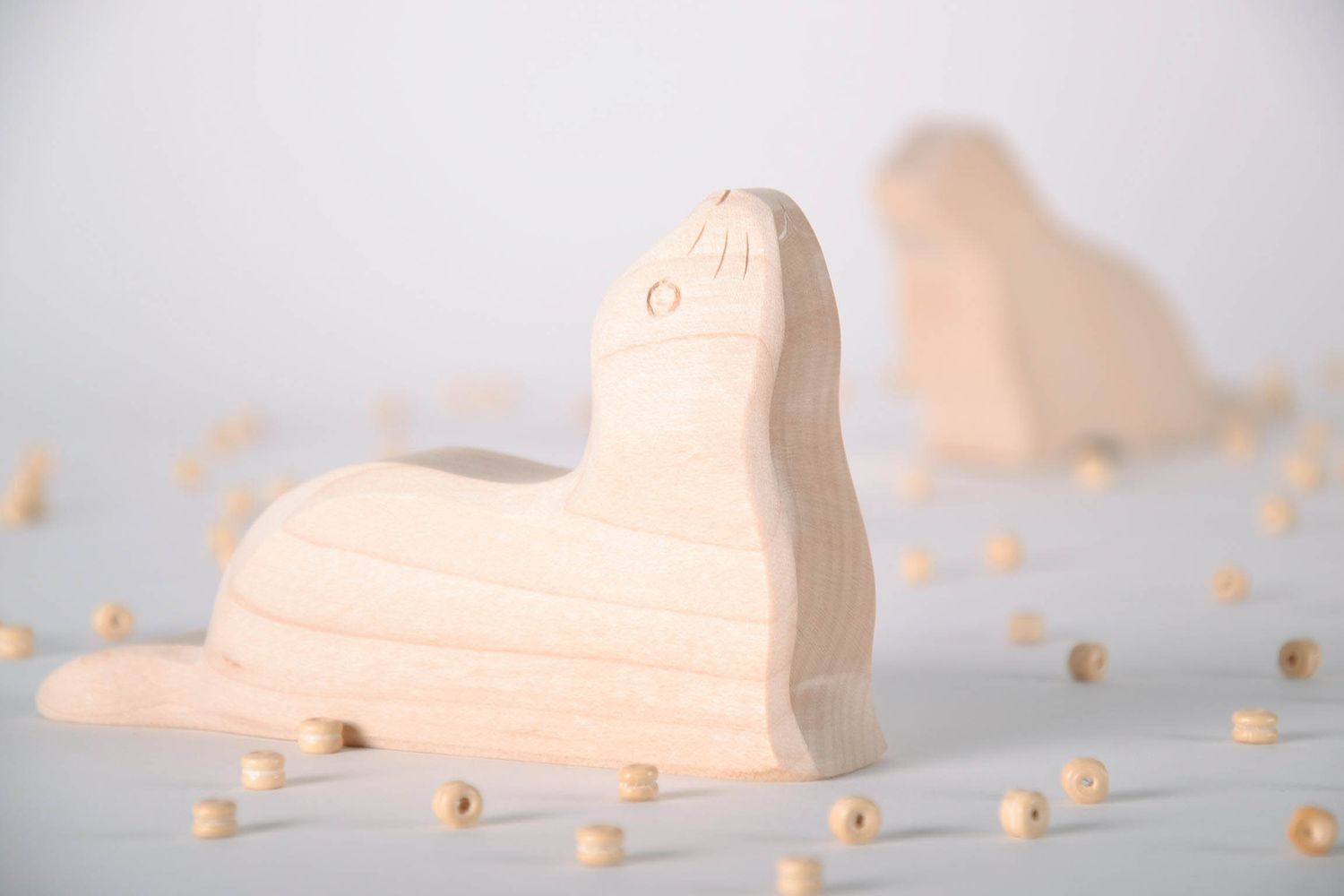Wooden Toy Seal photo 1