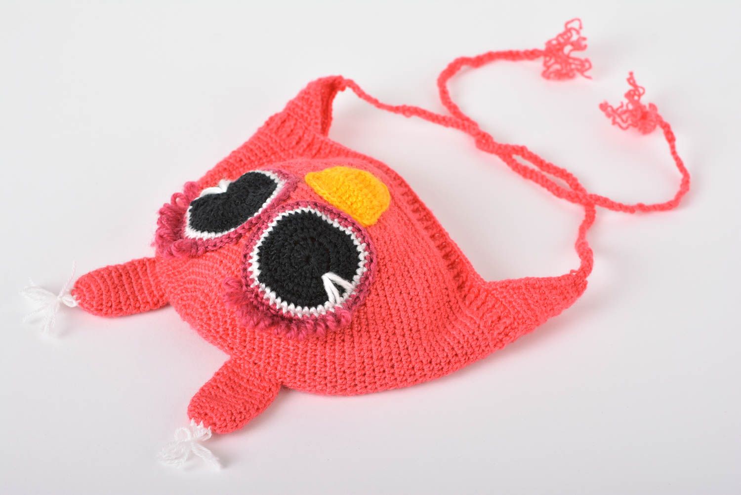 Gorro de ganchillo hecho a mano de diseño ropa infantil regalo original Animal foto 3