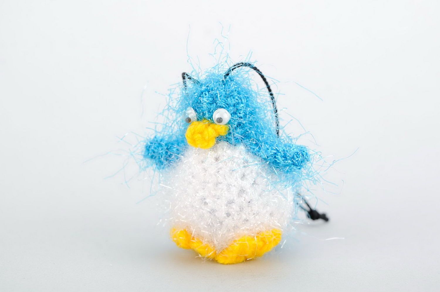 Crochet keychain Penguin photo 3
