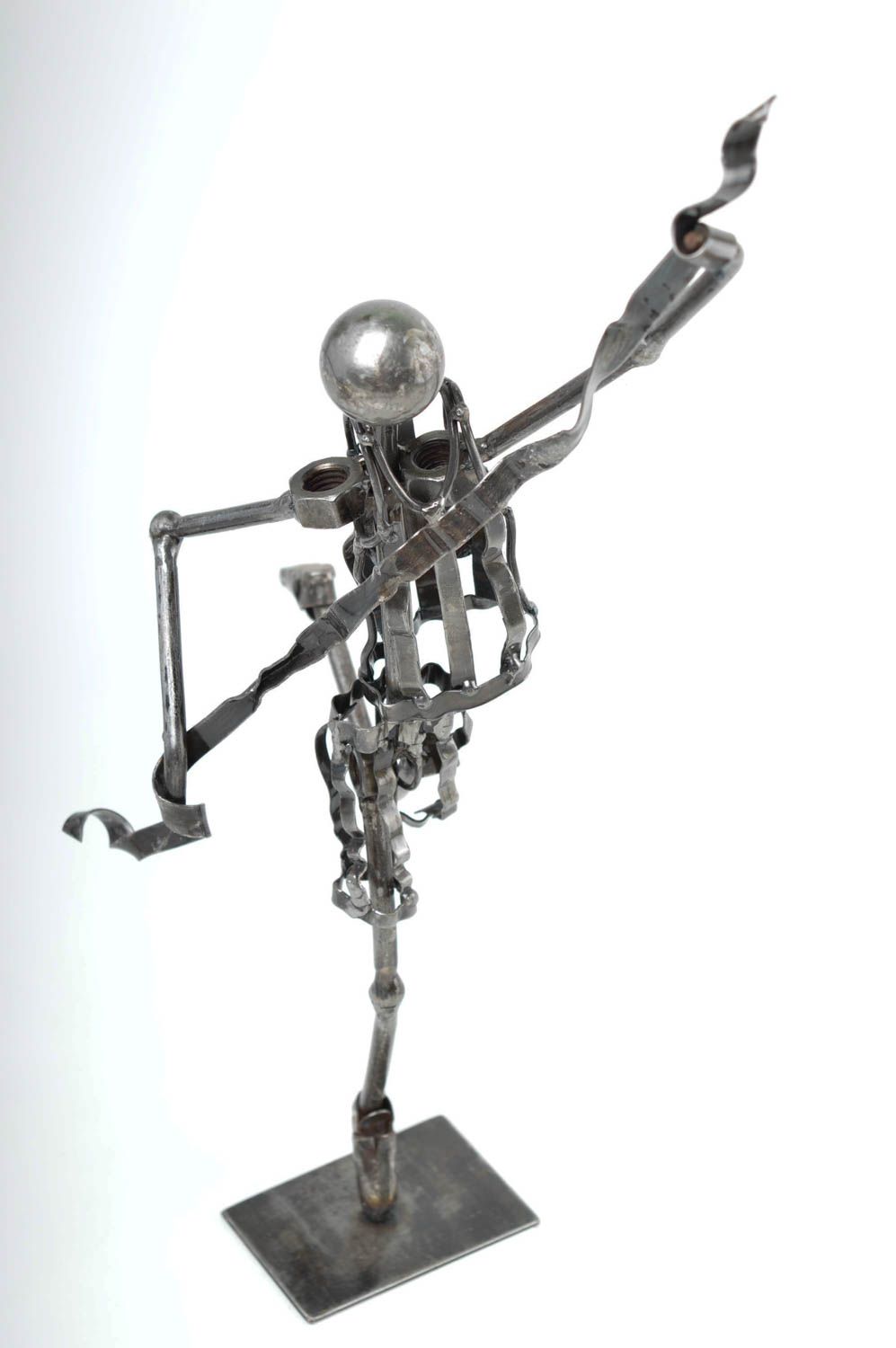 Figurine coureur faite main Statuette design en métal originale Déco maison photo 2