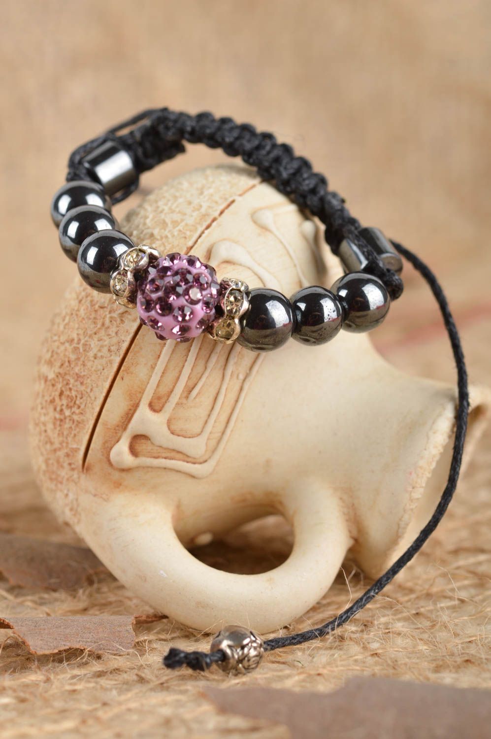 Womens handmade cord bracelet beaded bracelet designs costume jewelry ideas photo 1