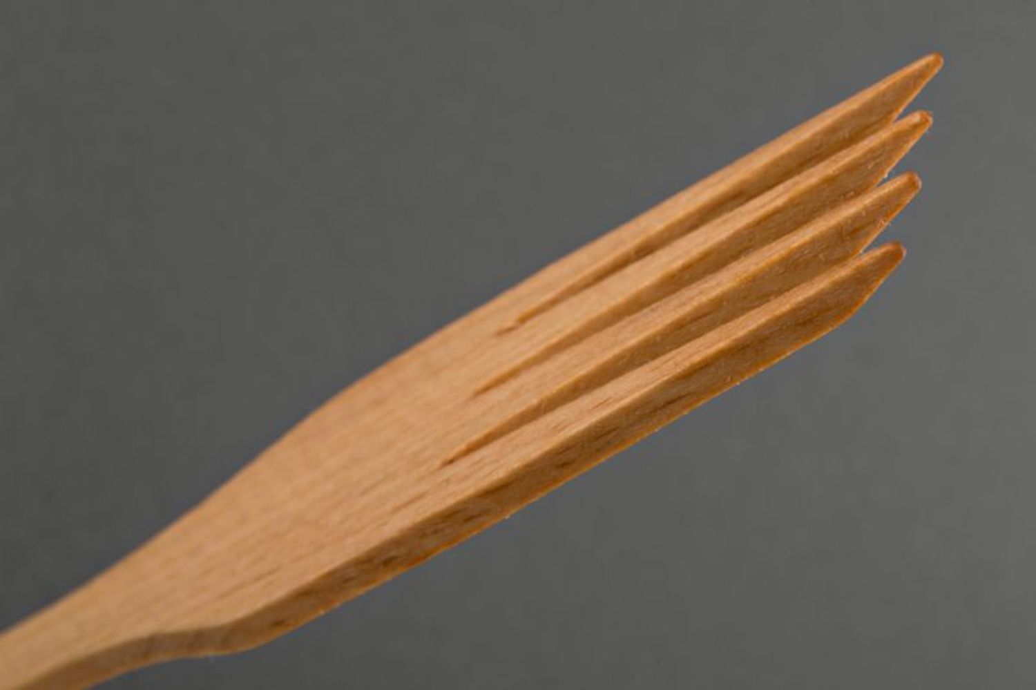 Wooden kitchen fork photo 5