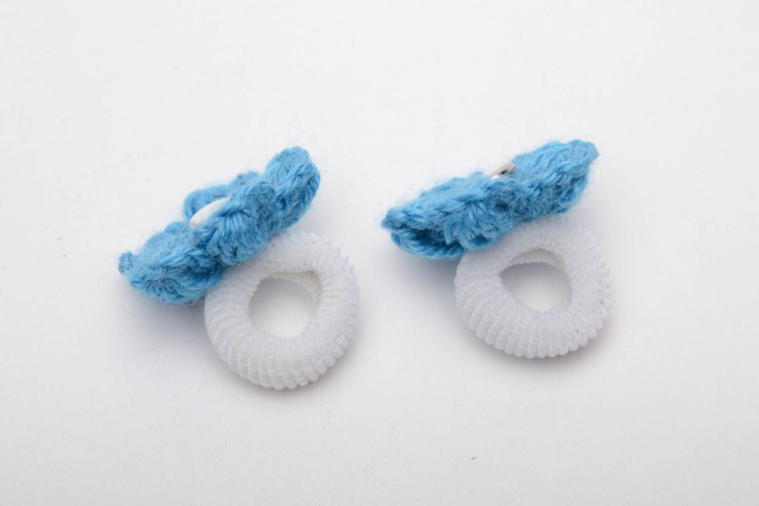 Small crochet scrunchies 2 items photo 3