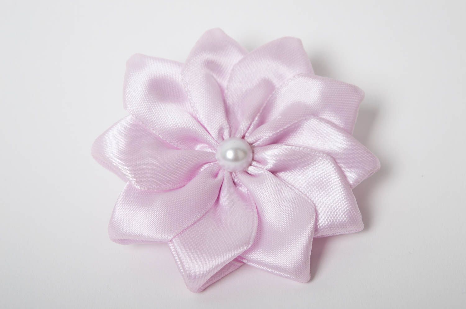 Handmade hair clip designer accessory unusual gift flower hair clip for girls photo 3