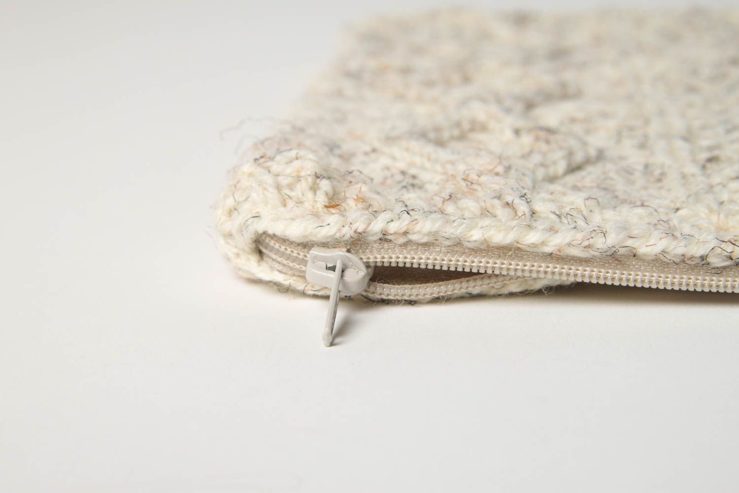 Funda de almohada hecha a mano tejida ropa de cama original regalo para mujer foto 4