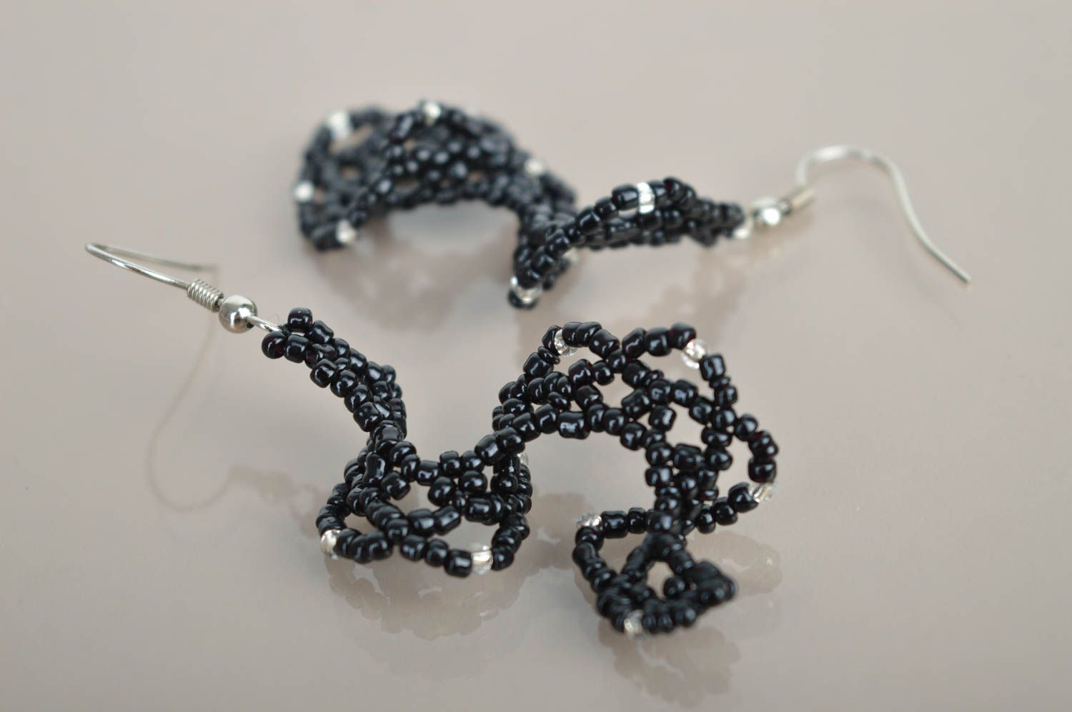 Juwelier Modeschmuck Handmade Ohrringe Geschenk für Frauen Designer Schmuck lang foto 3