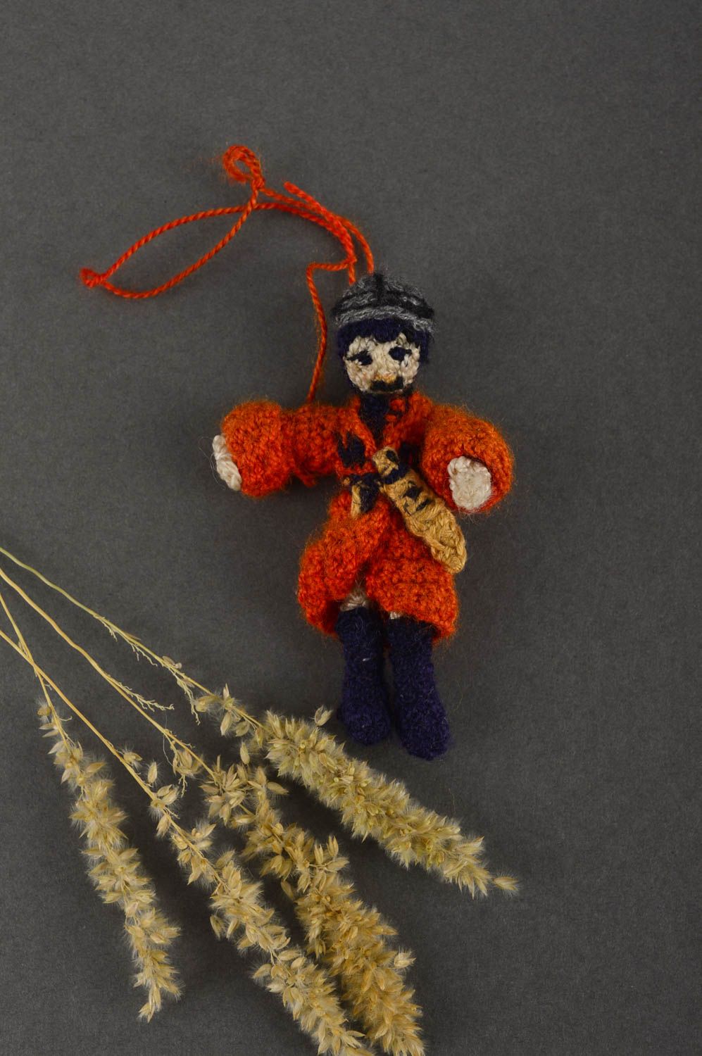 Handmade Designer Puppe schöne Dekoration Geschenk für Freundin gehäkelt foto 1