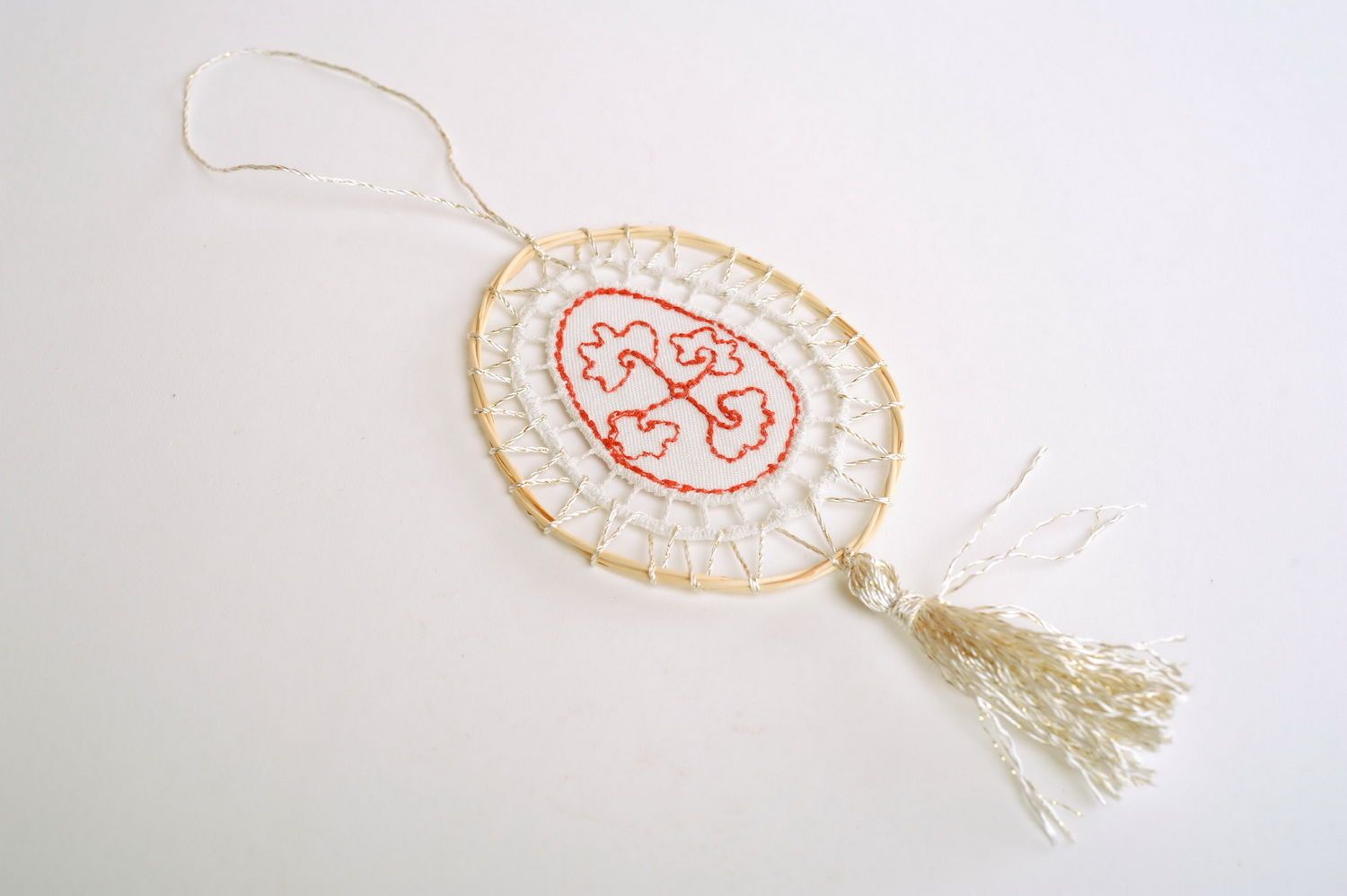 Interior pendant with embroidery photo 1