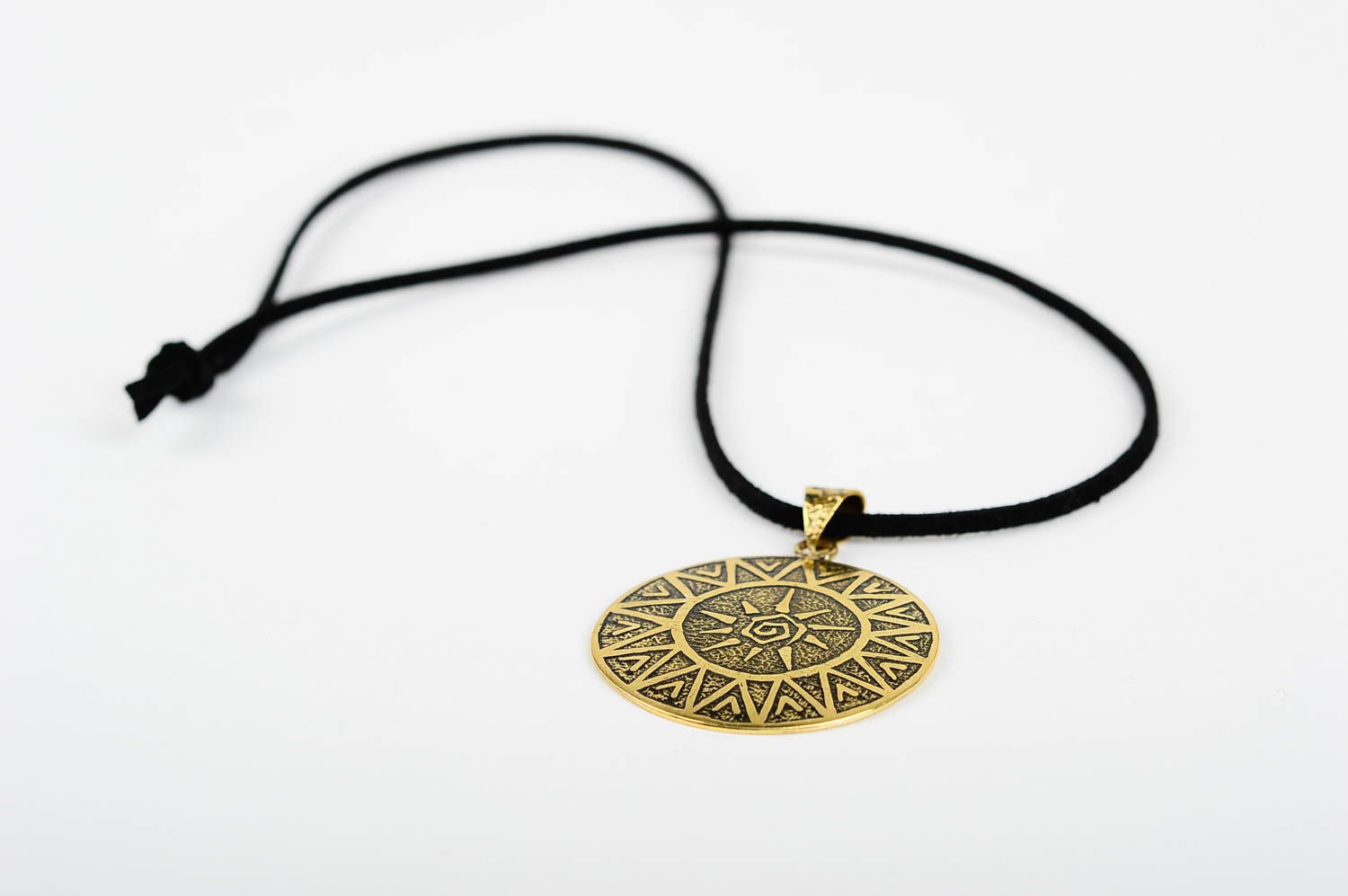 Handmade pendant unusual accessory gift ideas metal pendant for women photo 3