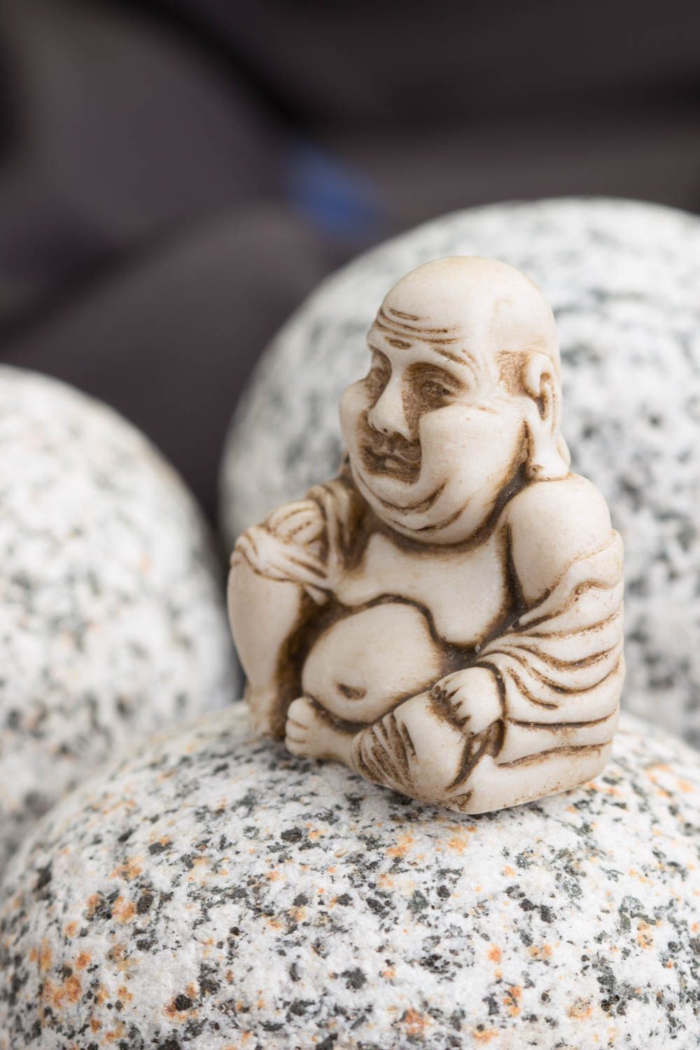 Figurine décorative fait main Petite statue Déco maison talisman Dieu chinois photo 1