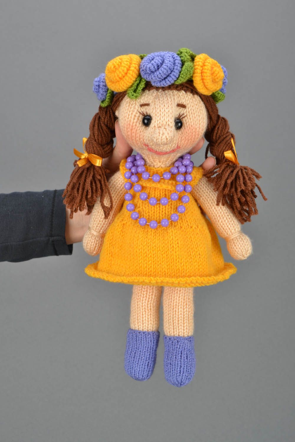 Designer doll Little Ukrainian photo 2