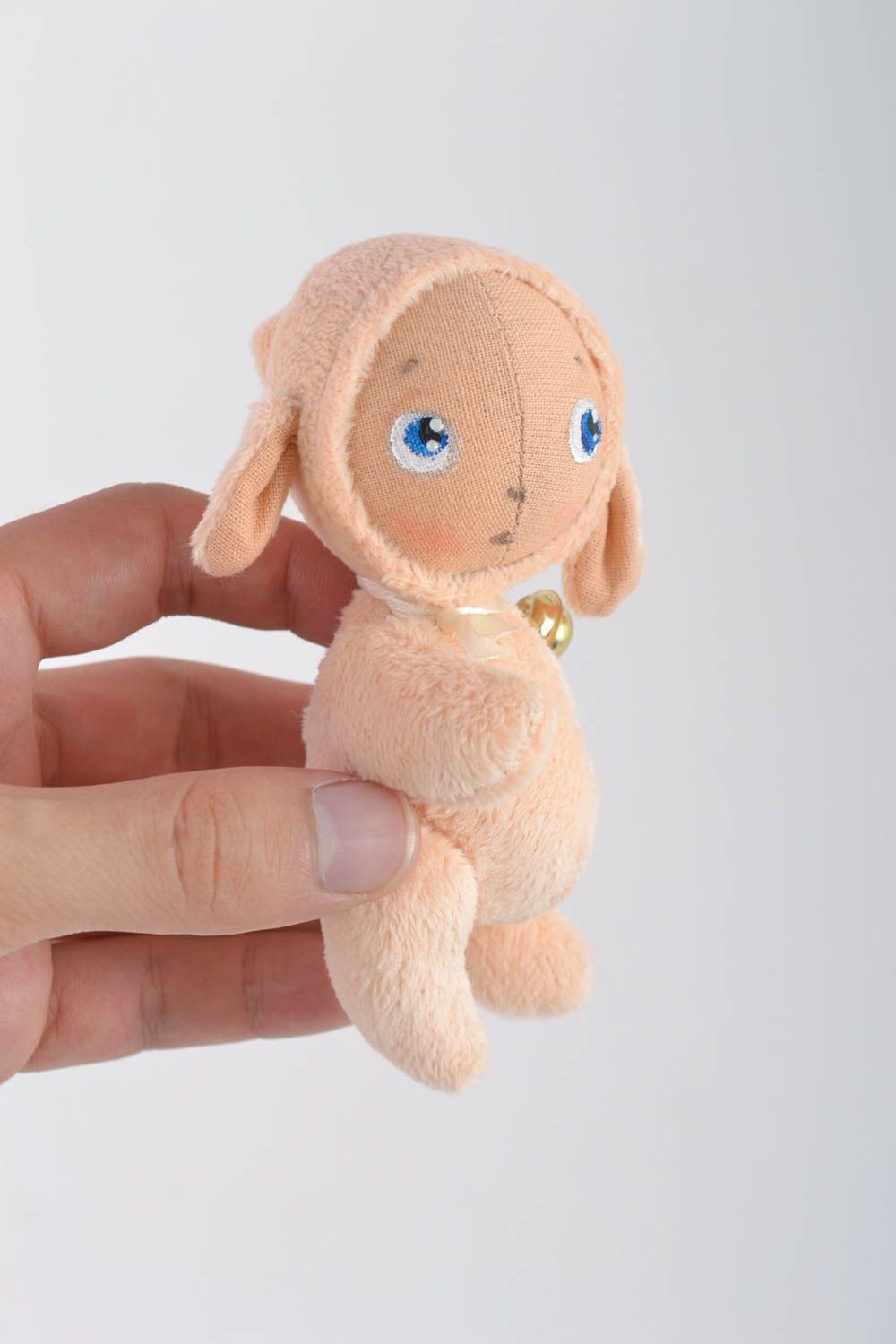 Jouet enfant fait main Peluche en tissu mignonne Cadeau original et décor photo 3