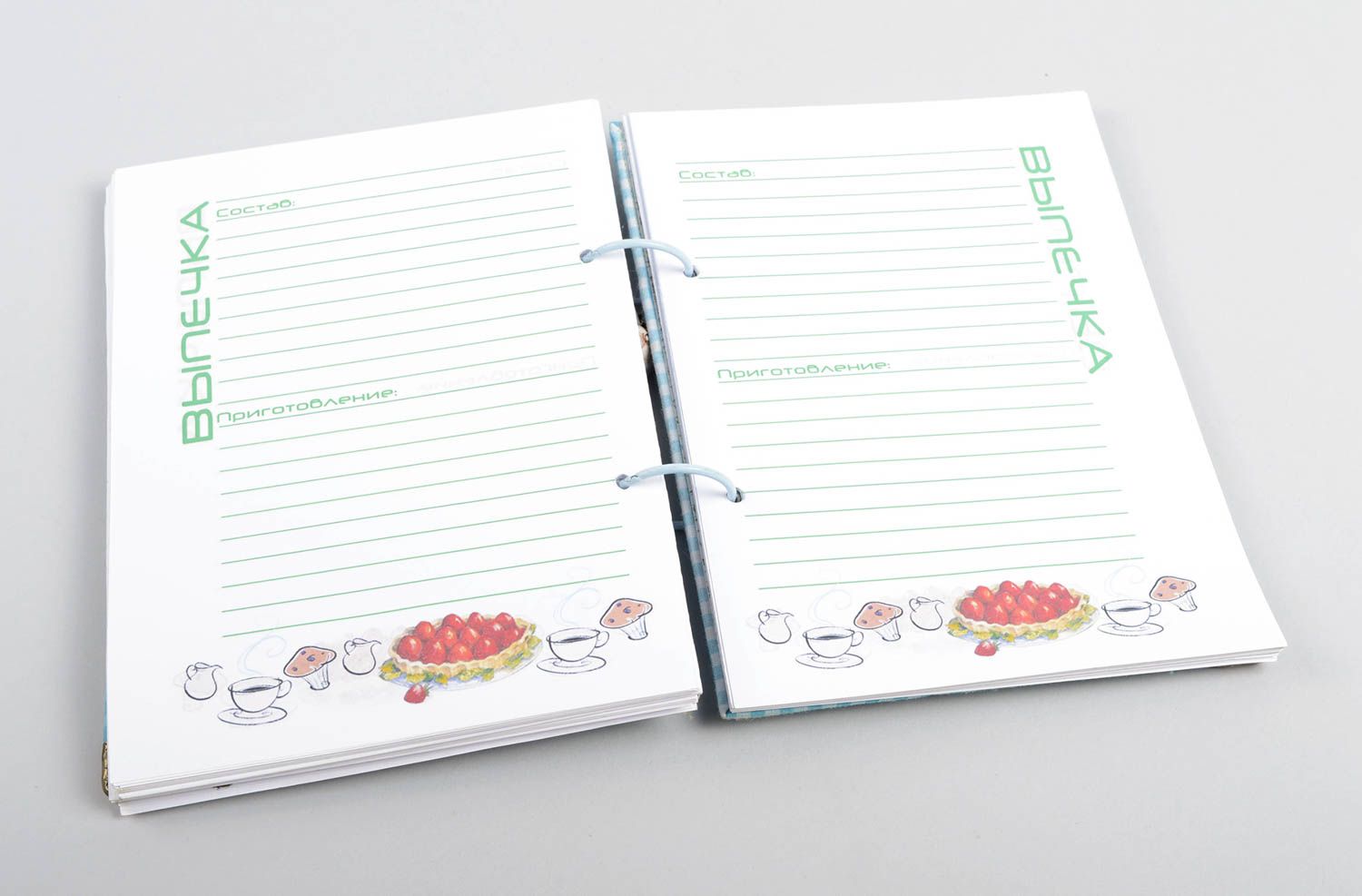 Beautiful handmade recipe book cool notebook design scrapbooking ideas photo 3