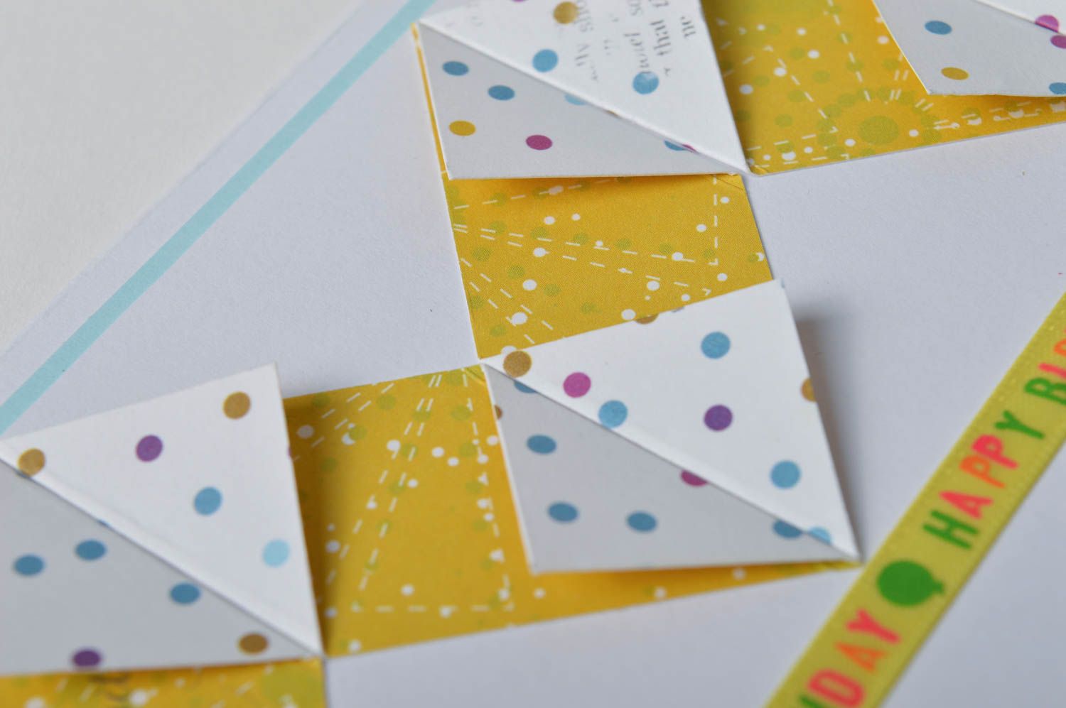 Handmade schöne Grusskarte Scrapbook Karten Grußkarte Designer zum Geburtstag foto 3